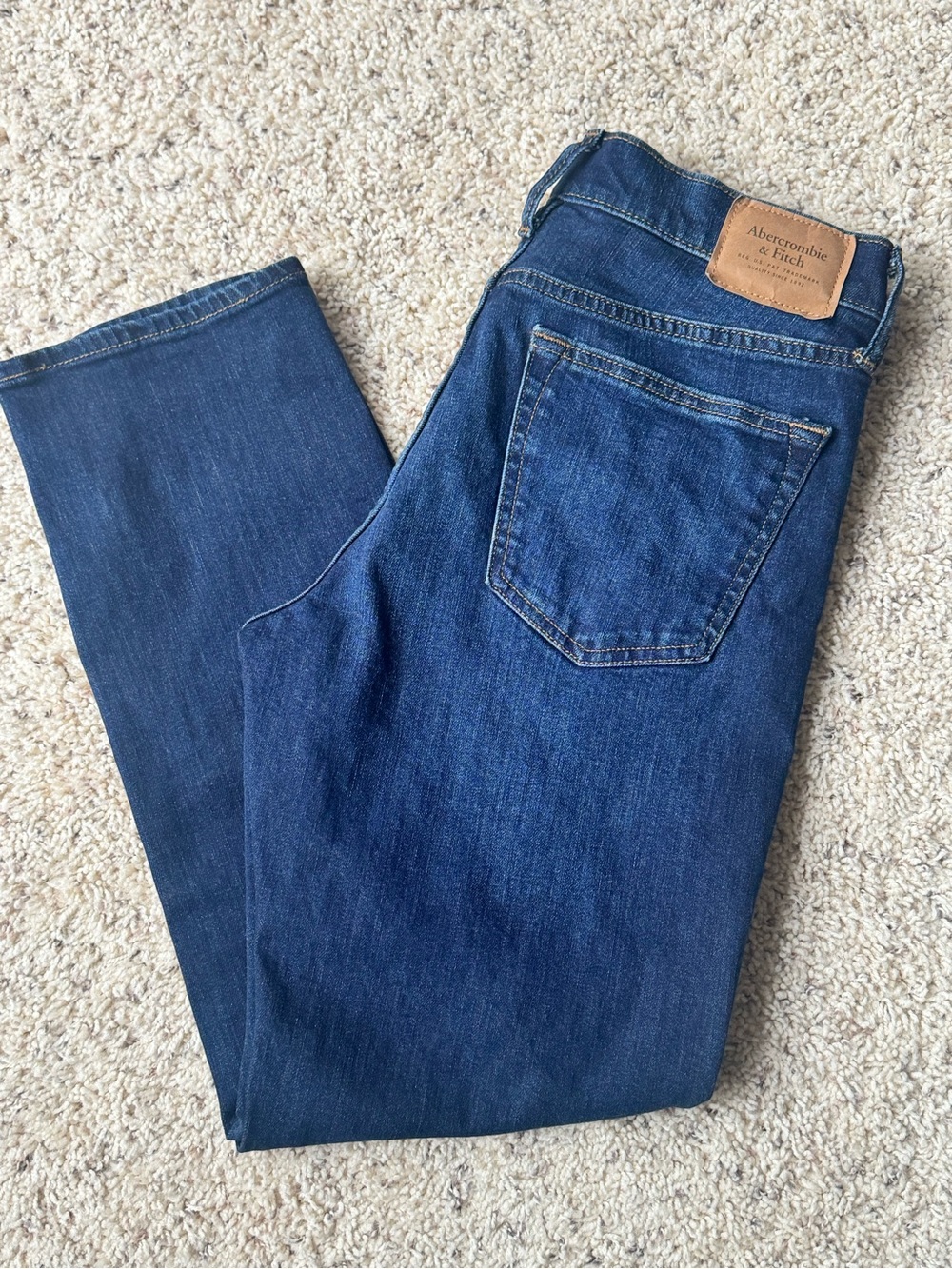 Abercrombie & Fitch straight fit blue Jeans men’s 30x30